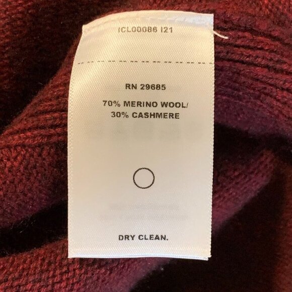 Pendleton Women's Merino Wool Split Turtle Neck Long Sleeve‎ Sweater Size XS - Picture 8 of 13